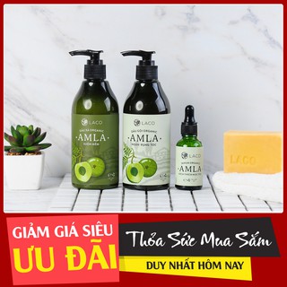 {GIẢM GIÁ SỐC} BỘ DẦU GỘI ĐẦU VÀ KÍCH THÍCH MỌC TÓC AMLA- HÀNG CHÍNH HÃNG