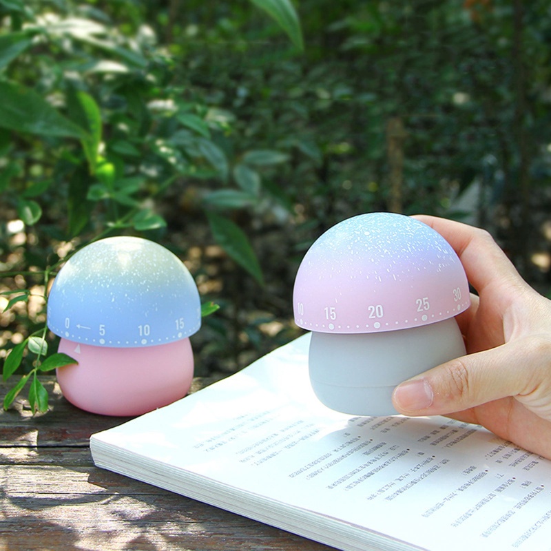 Fir♞ Đồng Hồ Hẹn Giờ Nấu Ăn Hình Cây Nấm Dễ Thương