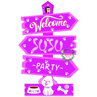 CÂY WELCOME TRANG TRÍ SINH NHẬT