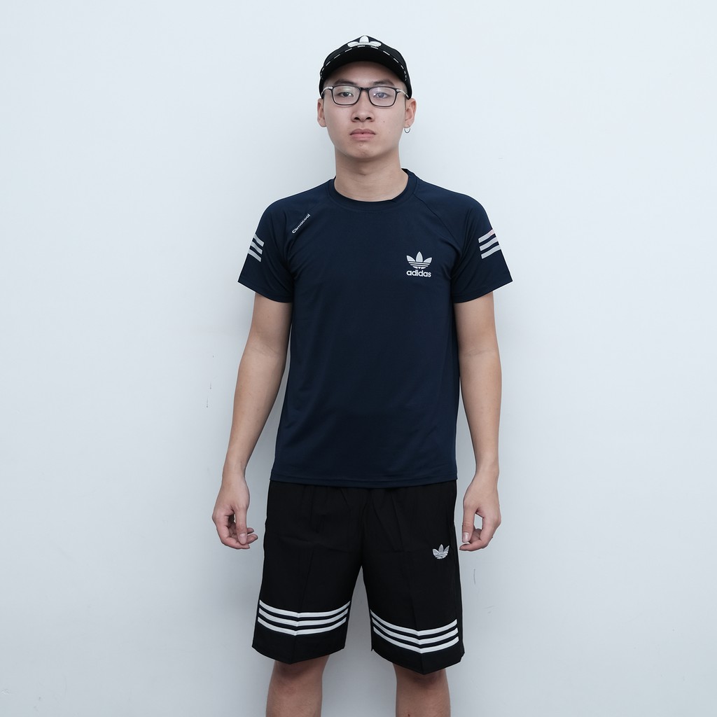 Bộ thể thao nam lỗ kim ❌ HOT TREND 2021 ❌ Bộ thể thao lỗ kim vải lỗ kim co dãn thoáng mát | BigBuy360 - bigbuy360.vn