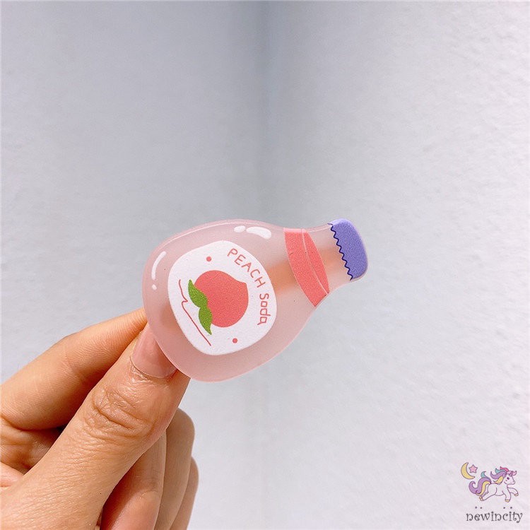 Set 10 kẹp tóc acrylic phong cách Hàn Quốc dễ thương dành cho bé gái