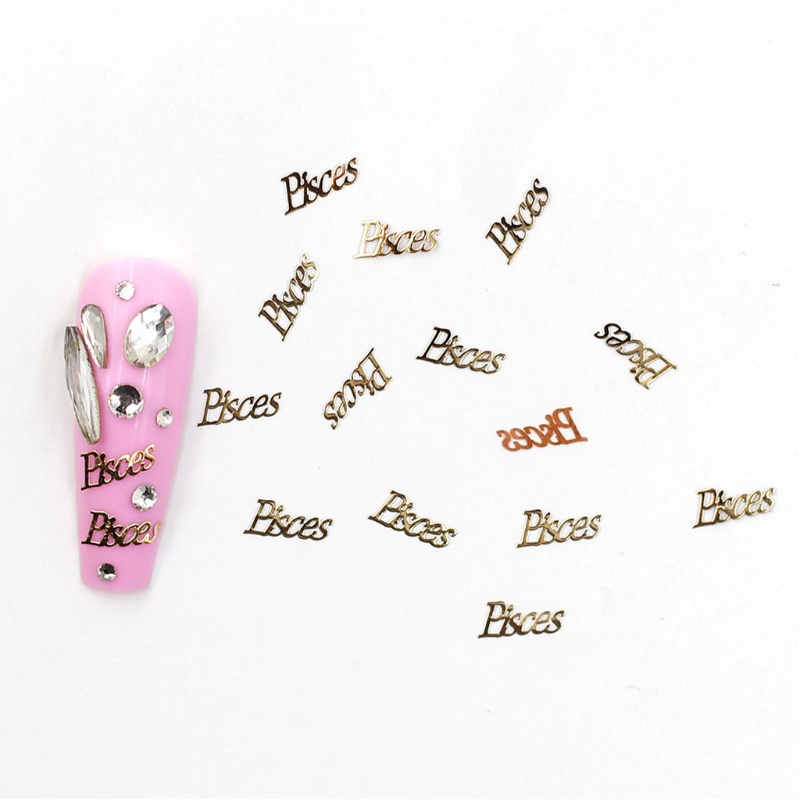 [Hàng mới về] Phụ kiện trang trí móng tay thủ công chủ đề 12 cung hoàng đạo