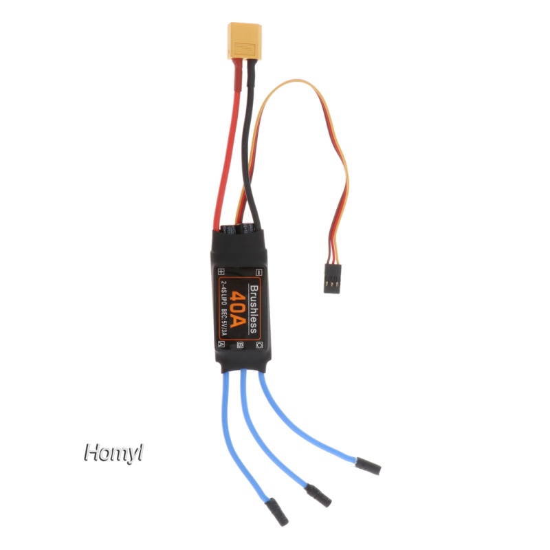 Esc Không Chổi Than 40A Cho Máy Bay Điều Khiển Từ Xa