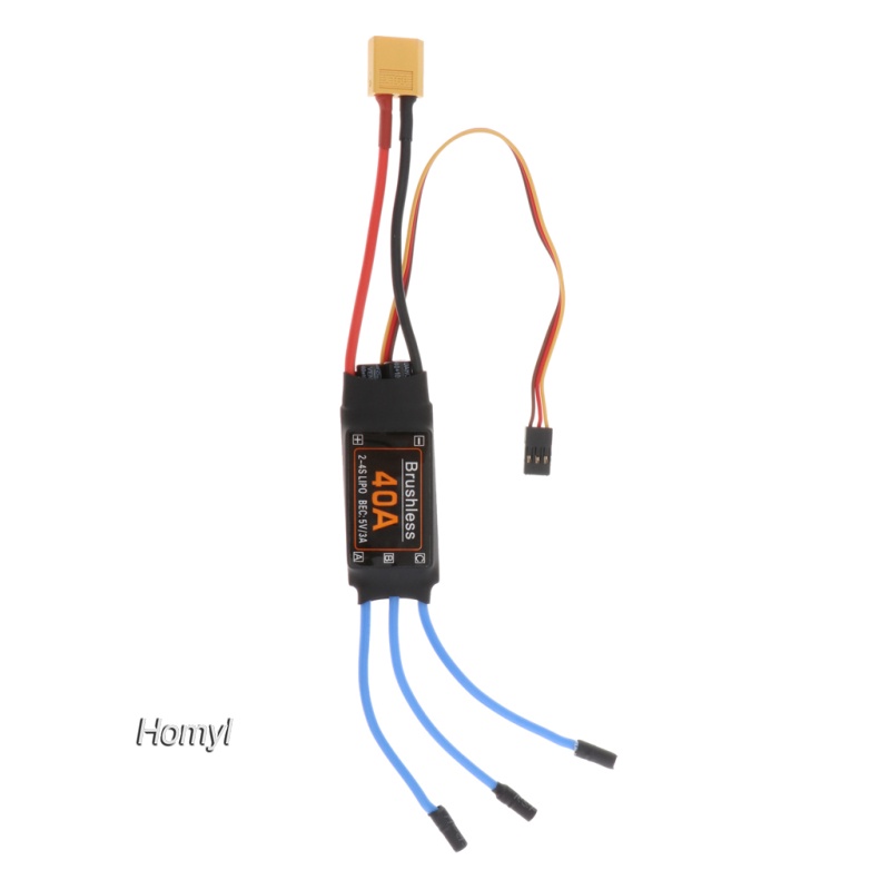 Bộ Điều Khiển Tốc Độ Không Chổi Than 40a Esc Cho Máy Bay Điều Khiển Từ Xa