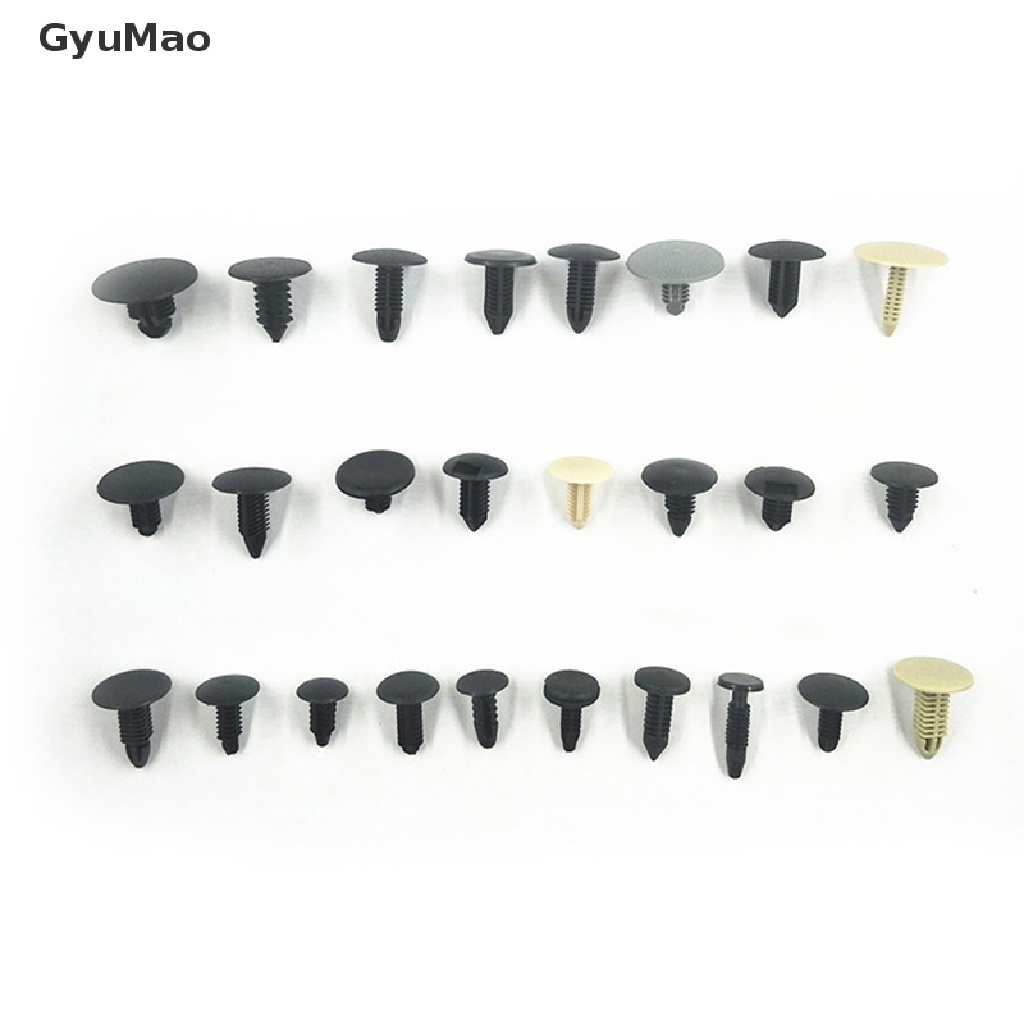 Set 100 Đinh Tán Nhựa Phụ Tùng Cho Xe Ô Tô