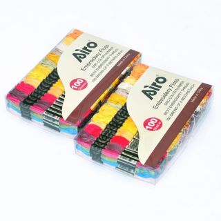 Set 100 tép chỉ thêu hãng Airo