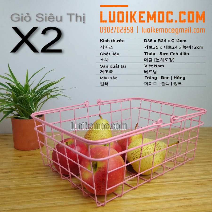 Giỏ đựng quà - Giỏ đựng bánh kẹo - Giỏ đựng trái cây - Giỏ đựng đồ dùng