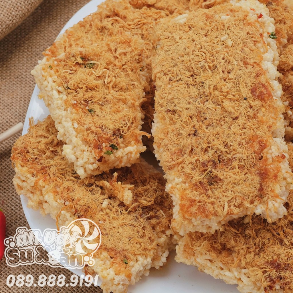 Cơm cháy 4 vị siêu phẩm nhà Ăn Vặt Su Xoắn