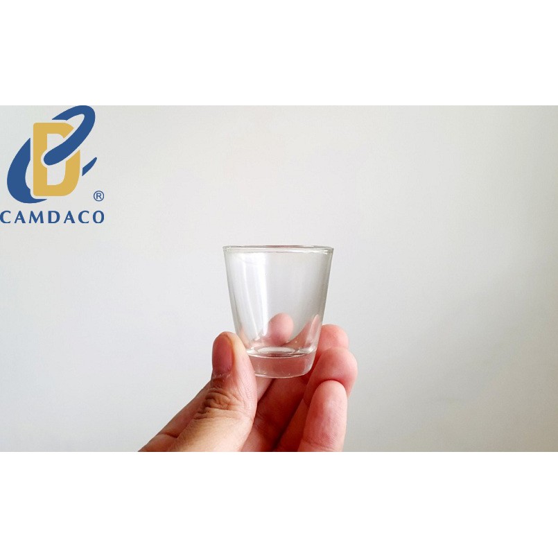 Bộ 12 Ly Cốc Thủy Tinh Uống Rượu Dáng Bầu 33ML | BigBuy360 - bigbuy360.vn