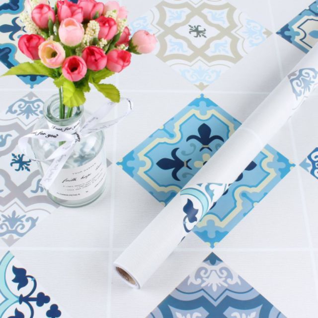 GIẤY DÁN TƯỜNG, TRANG TRÍ NHÀ BẾP CHỐNG THẤM DẦU MỠ KÈM HỌA TIẾT MỚI- KHỔ LỚN 3m x 0,6m [ Được làm từ nhôm Foil] | BigBuy360 - bigbuy360.vn