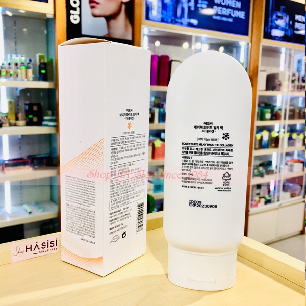Sữa Dưỡng Ủ Trắng Da Ecosy NATURE WHITE MILKY PACK 150g