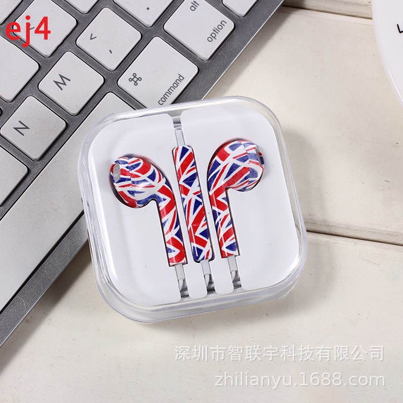 Tai nghe nhét tai có dây 3.5mm tích hợp micro Tai Nghe Gaming thiết kế màu sắc phong cách thể thao