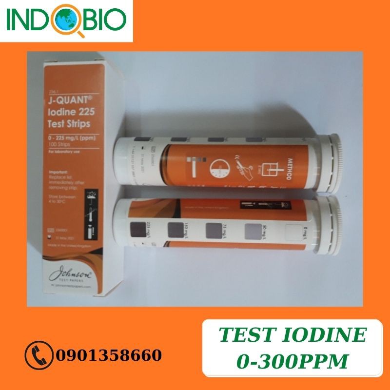 TEST THỬ IOT (I2) 236.1, 0-225 PPM JOHNSON-ANH [KÈM COA]