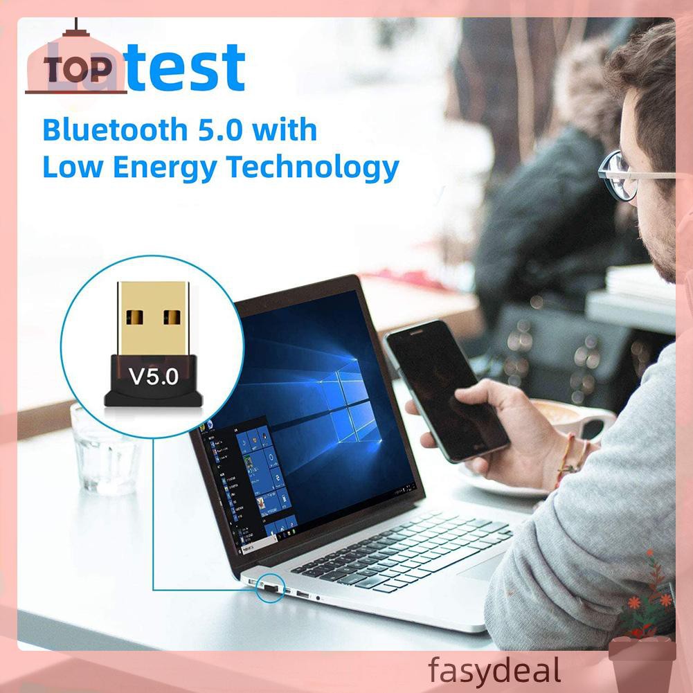 (Fas) Usb Bluetooth 5.0 Thu Phát Âm Thanh Tai Nghe