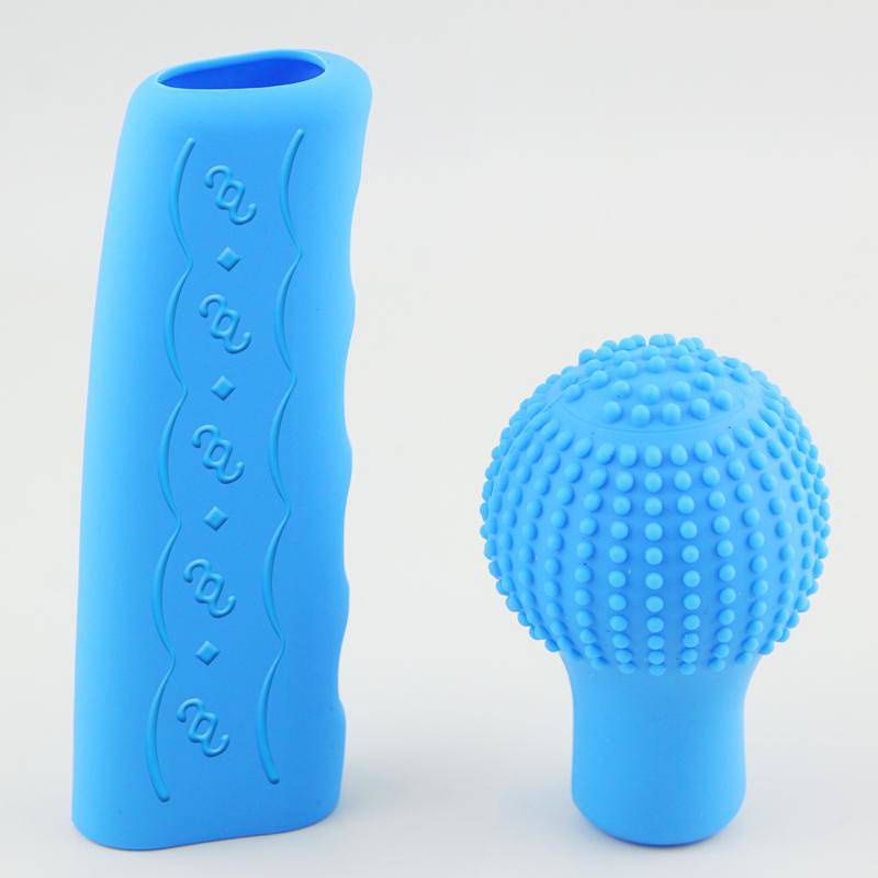 Universal Silicone Gear Shift Knob Cover Car Gear Cover Manual Gear Hanging Gear Lever Cover Gear Handbrake Sleeve Gear Controller Protective Cover xQGW