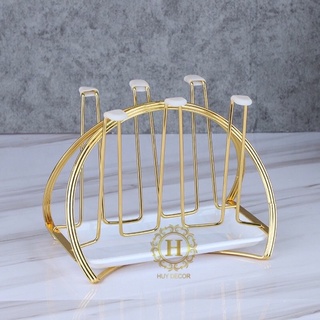 Khay úp cốc uống nước đầu hươu khay úp ly uống nước hình hươu Huydecor