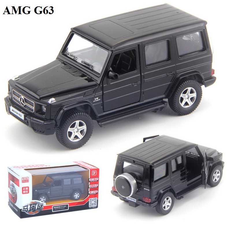 Mô hình xe ô tô RMZ Mercedes SUV AMG G63 bằng kim loại tỉ lệ 1:36 đồ chơi trẻ em