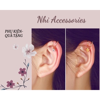 Khuyên kẹp vành tai cá tính dành cho nữ