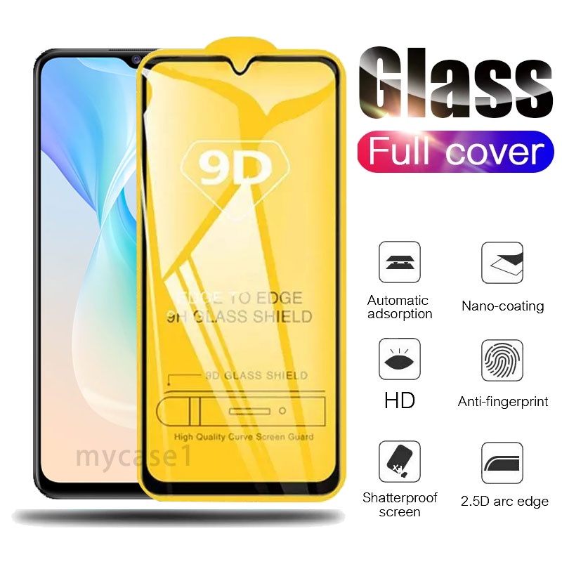 Ốp điện thoại kính cường lực bảo vệ toàn diện cho VIVO Y76 Y02 Y02s Y15s Y15a Y72 Y33s Y21 Y20 Y20s Y20i Y20g Y11s Y12s Y12a Y19 Y17 Y15 Y11 Y12 Y51 Y31 Y50 Y30 4G 5G 2022