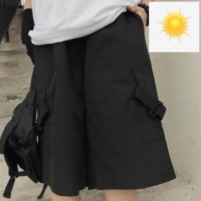 ️🎽 Quần short ngố kaki túi hộp unisex Dây Túi nam nữ phong cách ulzzang hàn quốc FANANO QSh4 ️🎽