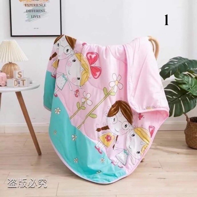 Chăn đũi  Chăn trẻ em chất cotton đũi cho bé đắp mùa hè thu, chăn cho bé đến trường, đắp văn phòng