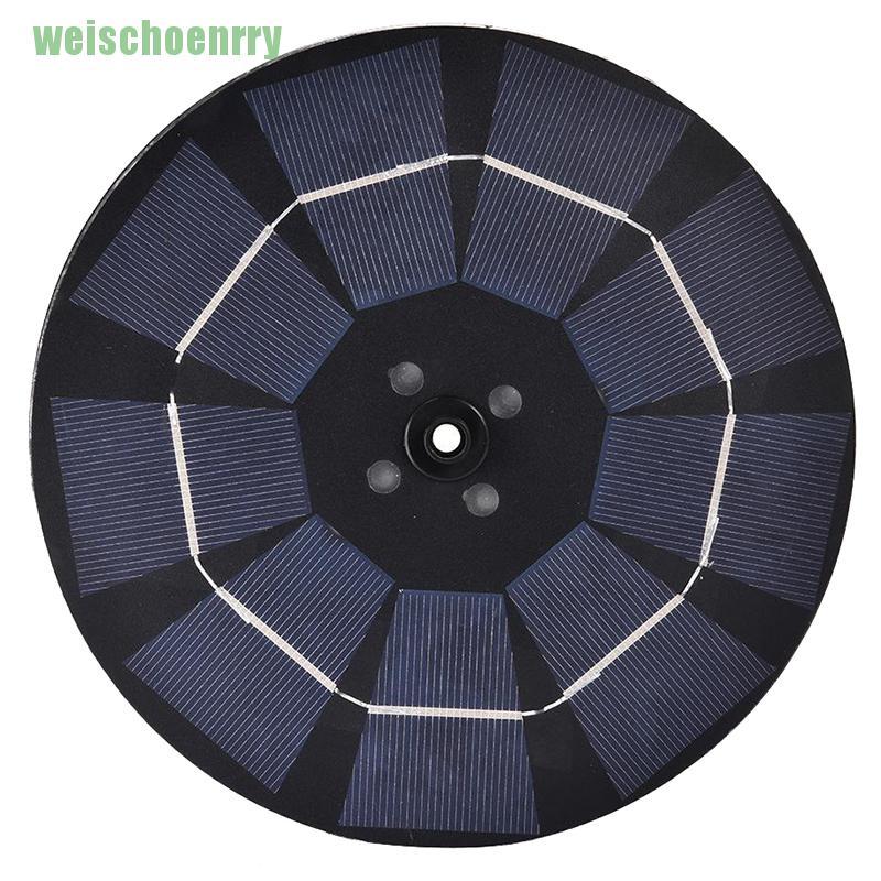 ■Đài Phun Nước Năng Lượng Mặt Trời Có Đèn LED 3.5W 5V
