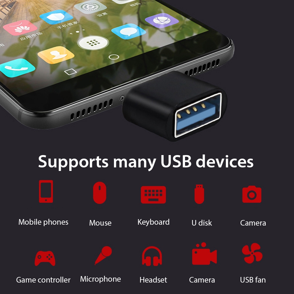 Bộ Chuyển Đổi Otg Loại C Usb 3.0 Sang Usb C 2020 Cho Điện Thoại Thông Minh Samsung Lg Xiaomi