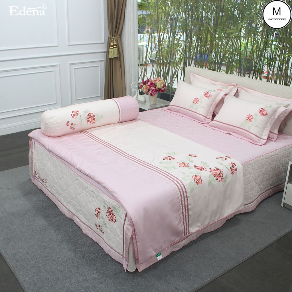 Bộ ga  Tencel Edena Mẫu 767 - Chính Hãng , Cao Cấp in Maybeding