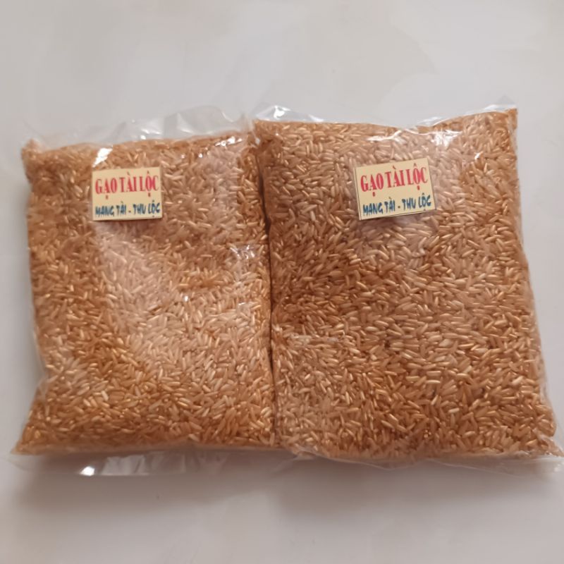 Bịch 100gram gạo vàng đặt bát nhang, bàn thờ Thần Tài chiêu tài lộc