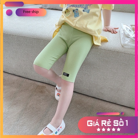 Quần Legging ngố đùi Cotton Mùa Hè Tiện Lợi Cho Bé Gái Songngukids