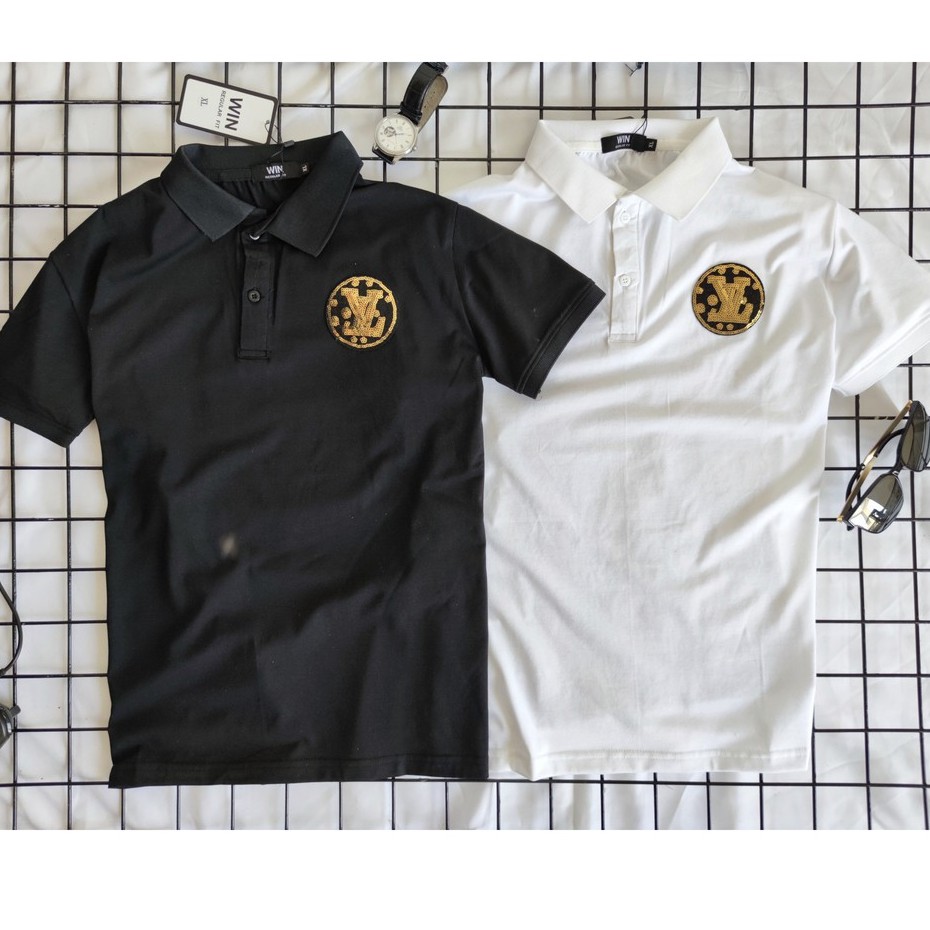 Áo Thun Nam polo Cao Cấp Đính Đá Vải Bền Đẹp | BigBuy360 - bigbuy360.vn