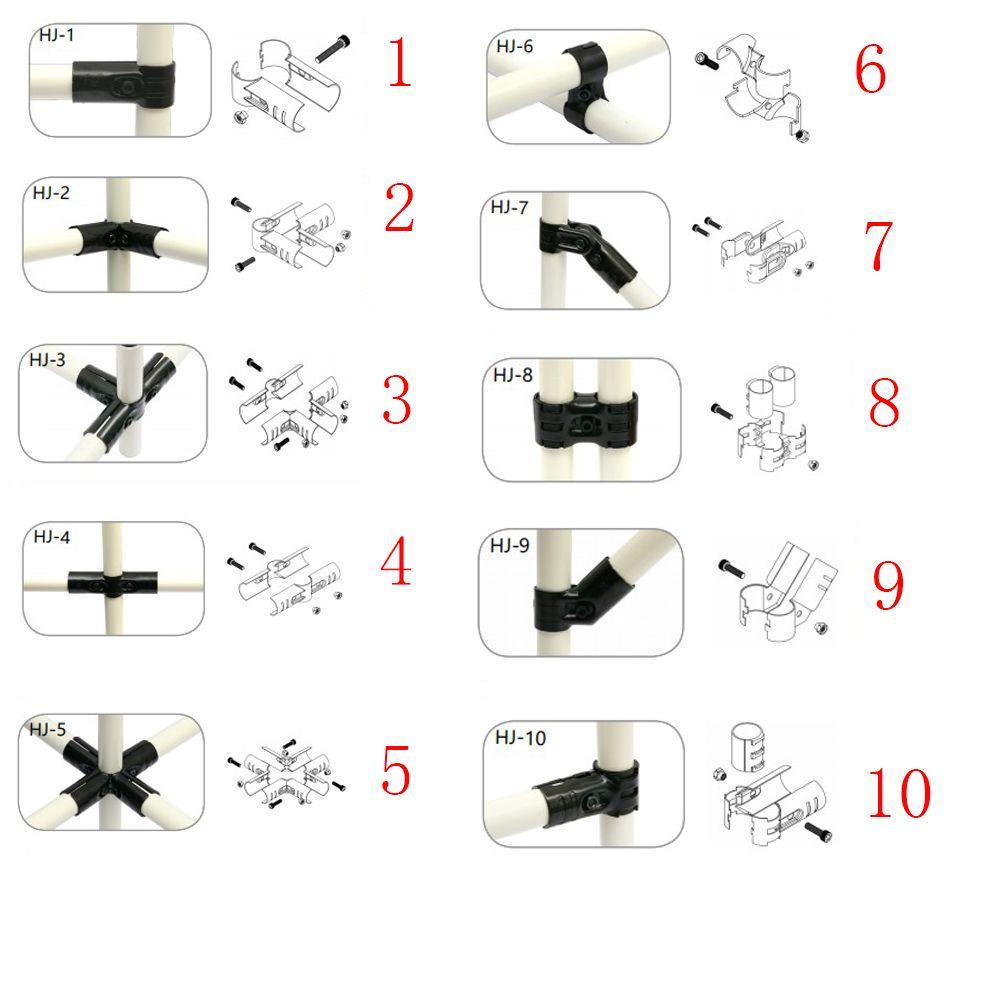 Giá Đỡ Ống Kim Loại 3 Chiều