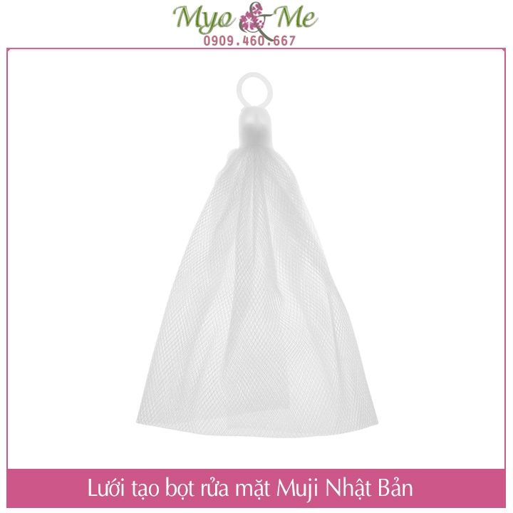 Lưới tạo bọt rửa mặt Muji Nhật Bản