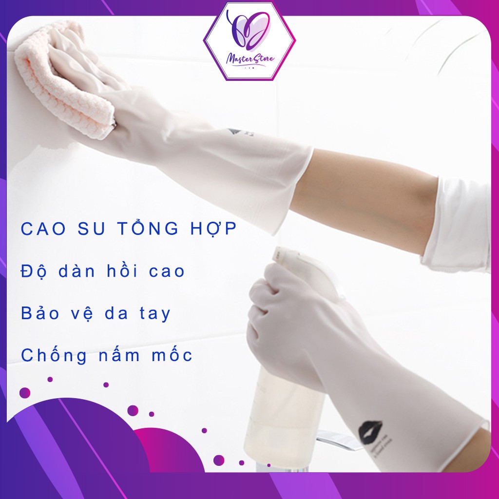 Găng tay cao su đa năng rửa chén, vệ sinh nhà cửa Master Store