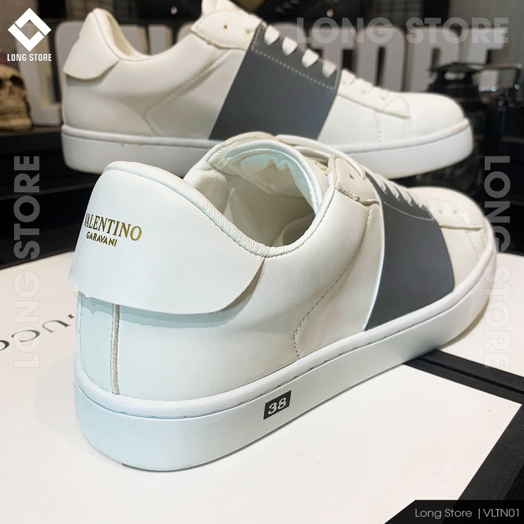 Giày thể thao nam đẹp sneaker đế cao chất da cao cấp tăng chiều cao 3cm LONGSTORE VLTN01
