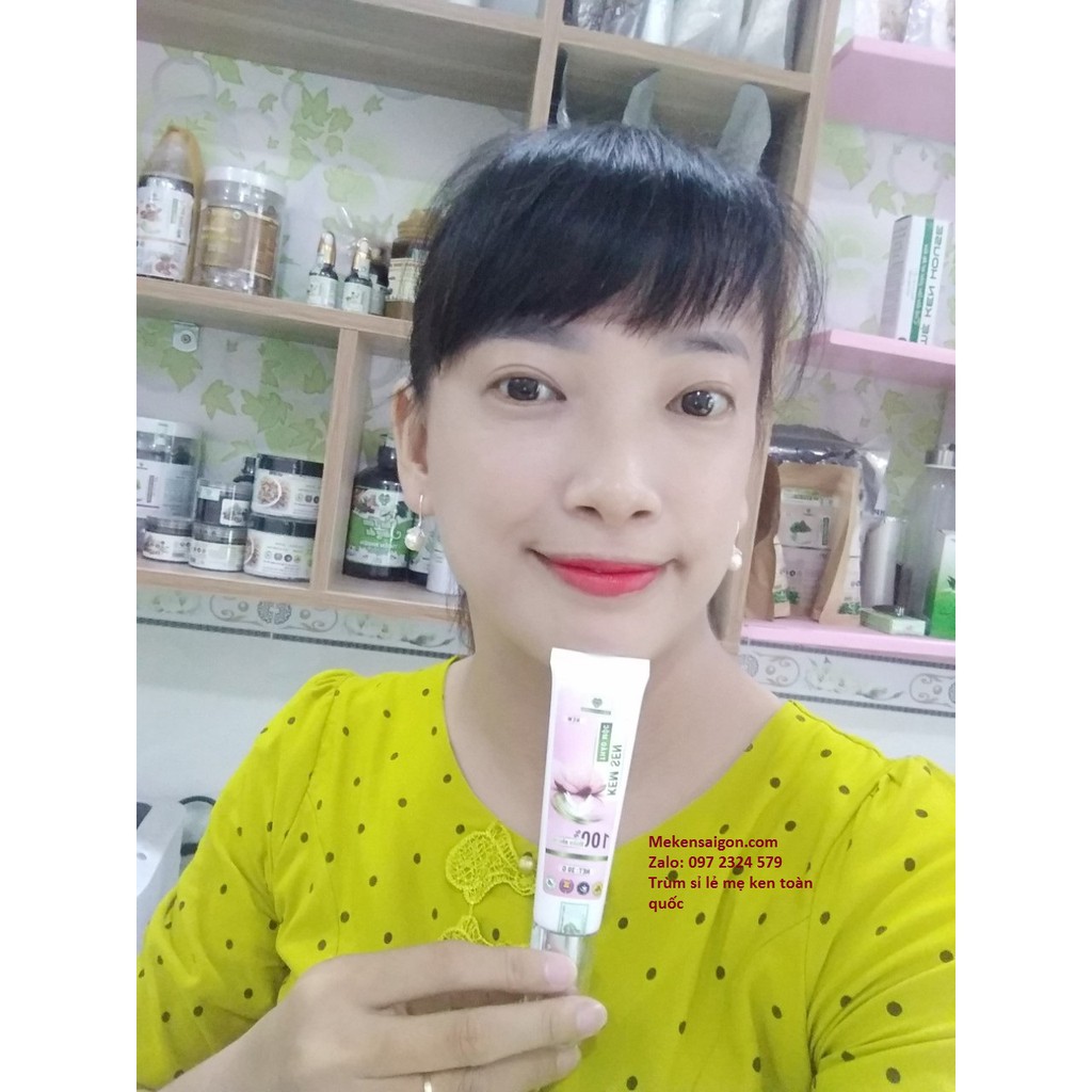 KEM SEN THẢO MỘC MẸ KEN-30ml dùng makeup da kiêm chống nắng trên 6 giờ-đi tiệc, cắm trại, đi biển, du lịch...