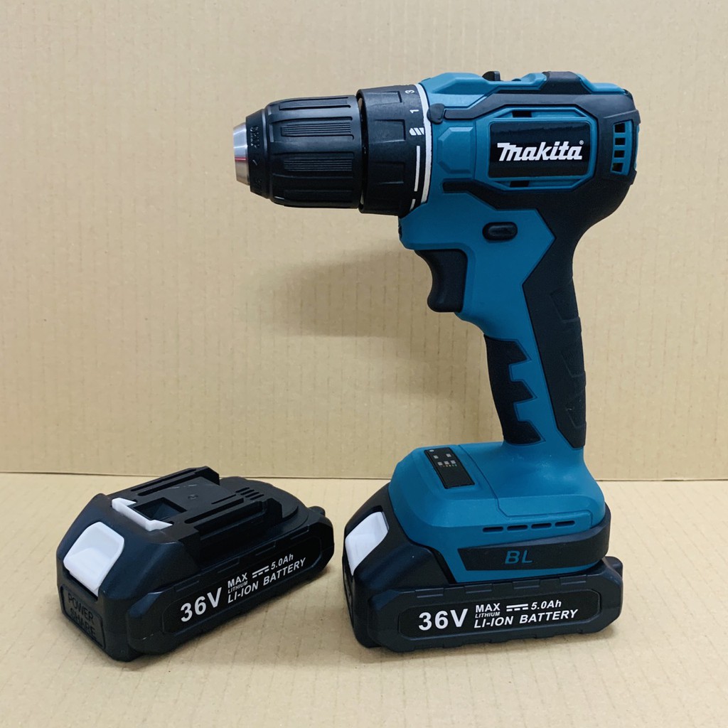 Máy khoan pin Makita 36v, 2 pin, không chổi than, 100% dây đồng