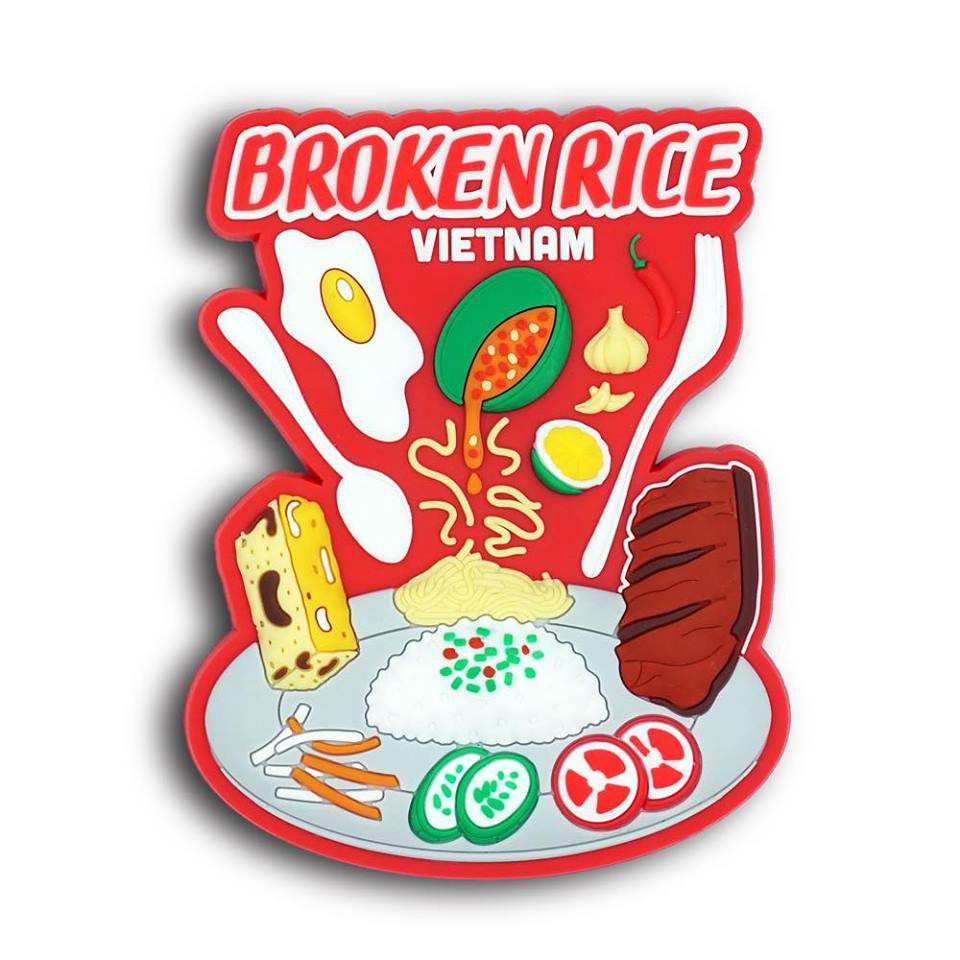 Nam châm hít tủ lạnh quà tặng lưu niệm Việt Nam Fridge Magnet