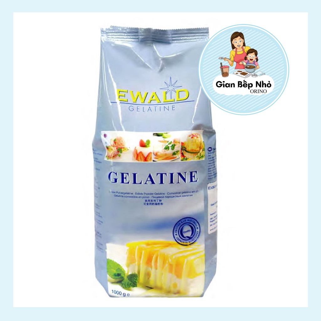 Bột gelatin ewald  đức  - 100g làm chè khúc bạch - ảnh sản phẩm 1