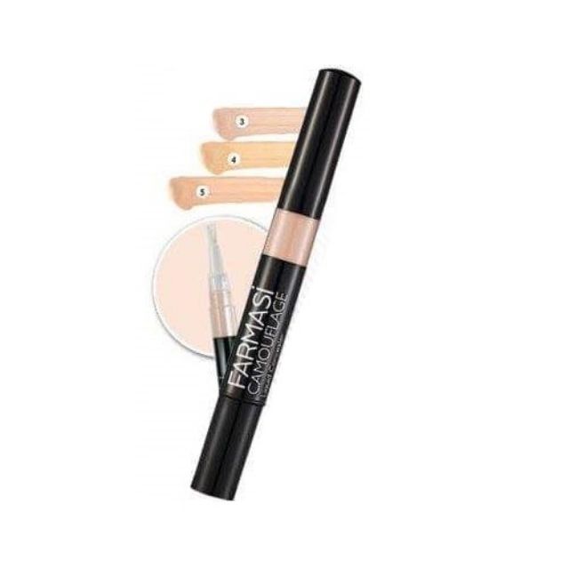 [Date 04/2022] Che Khuyết Điểm Dạng Lỏng- Camouflage Liquid Concealer Farmasi 4ml (1720CON)