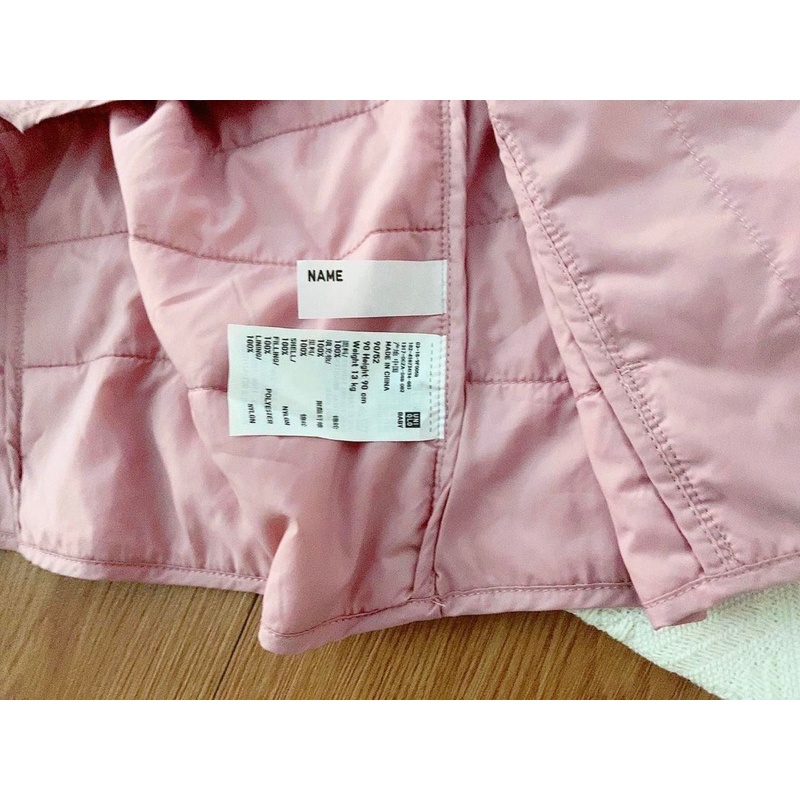 Áo phao siêu mỏng nhẹ cho bé sz 6m-3y