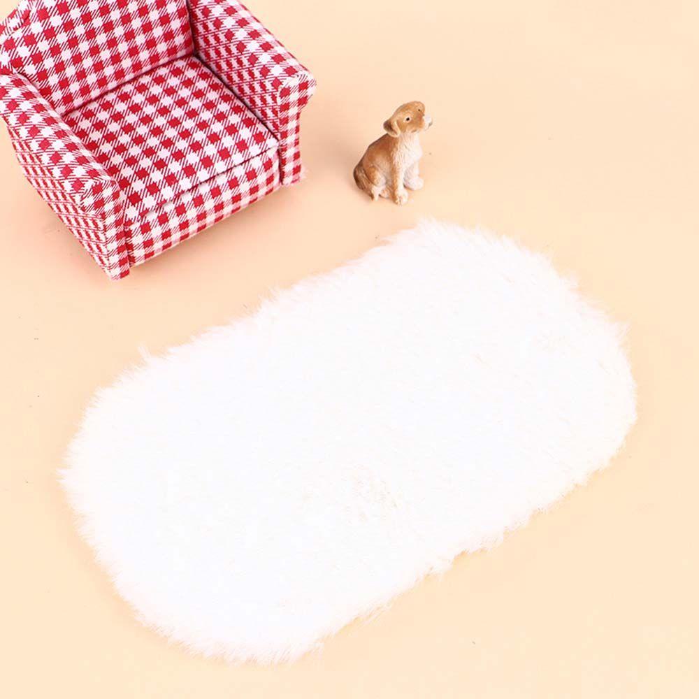Thảm Lông Mini 3 1: 12 Dùng Trang Trí Nhà Búp Bê / Tiểu Cảnh / Làm Quà Tặng Cho Bé