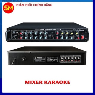 [Tặng dây AV tốt] Thiết bị lọc tiếng, Vang cơ, Mixer Karaoke Echo Cali DY