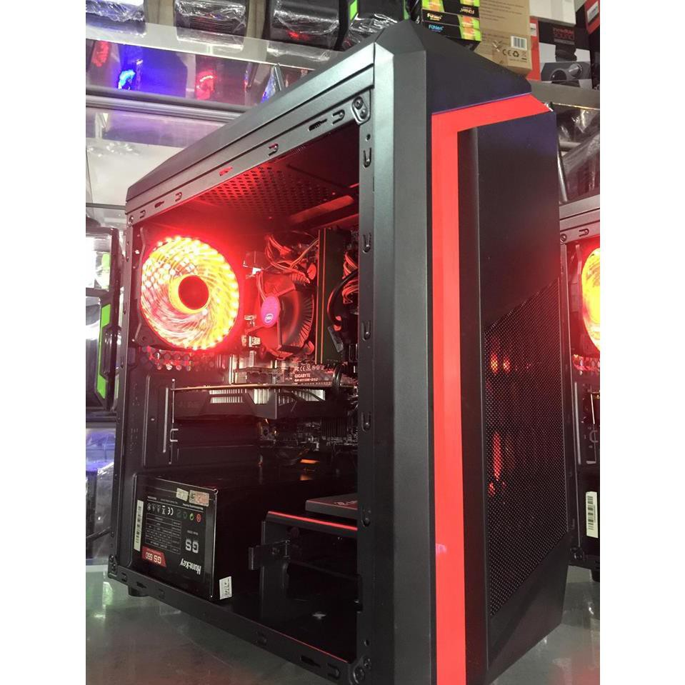 Fan hông Case 12*12cm 33 Led Red