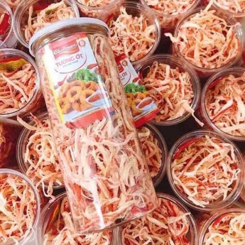 Mực Hấp Cốt Dừa Hộp Xé Sợi Hộp Pet 300G Cao Cấp Ngon, Ngọt, An Toàn Đồ Ăn Vặt Viêt Nam Giá Rẻ | BigBuy360 - bigbuy360.vn