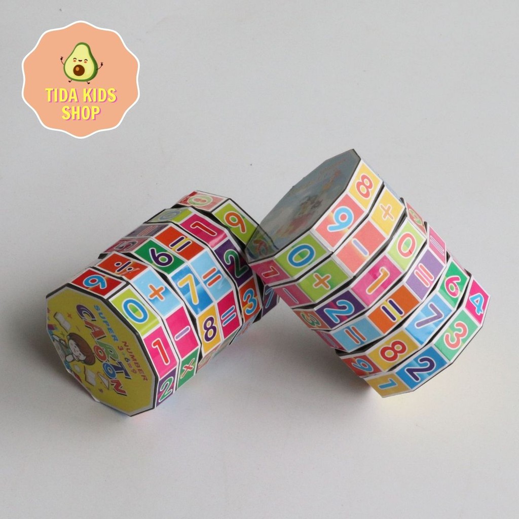 Đồ Chơi Rubik Toán Học 6 Tầng Giúp Bé Phát Triển Kỹ Năng Tư Duy, Đồ Chơi Toán Học TiDa Kids Shop Cho Bé Giá Tốt