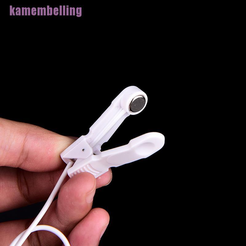 [Hàng mới về] Dây điện cực kèm 2 kẹp cho máy massage/máy Tens
