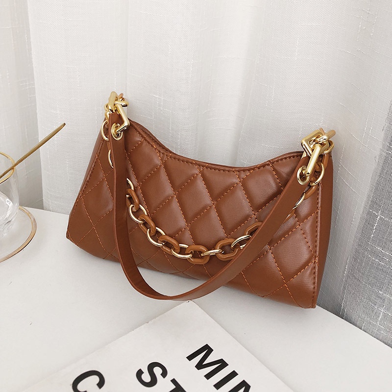 Túi Đeo Vai Phối Dây Xích Thời Trang Mới Năm 2021 Cho Nữ