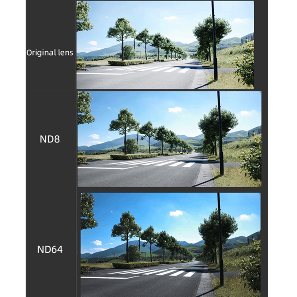 Kính Bộ Lọc ND8 ND16 ND32 ND64 ND1000 ND8PL 16PL 32PL ND Cho Drone DJI Mavic3 PRO MAVIC 3 PRO