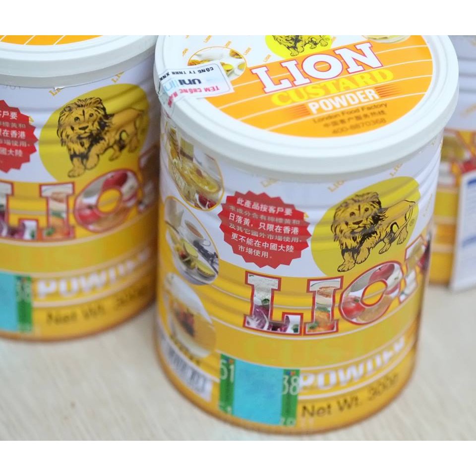 Custard Lion Powder 300gr (Bột sư tử)